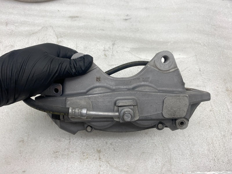 104462100D ⭕ 2017-2023 Model 3 Front Left Caliper w/ Brake Hose Line Left Base 1044621-00-D