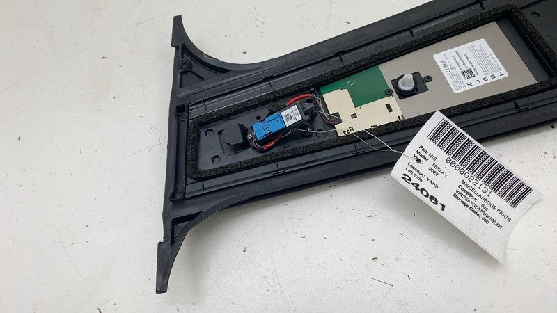 ⭕ 20-23 Model Y Left Exterior B-Pillar Applique Glass Trim LH AP3 1506