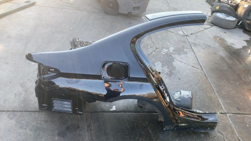 108735714 2021 BMW 530e Rear Passenger Quarter Panel Structural Cut Out Right RH Black 668