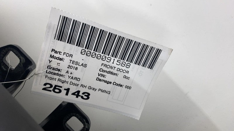 ⭕ 2016-2020 Tesla Model S Front Passenger Side Door Shell Panel Right 