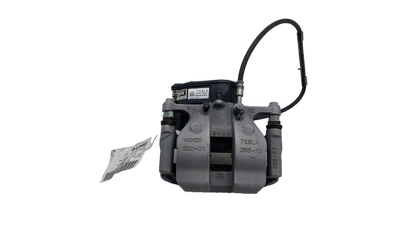 1250641-00-D ⭕ 24-25 Tesla Cybertruck Rear Left Mando Brake Caliper Silver OEM 1250641-00-D