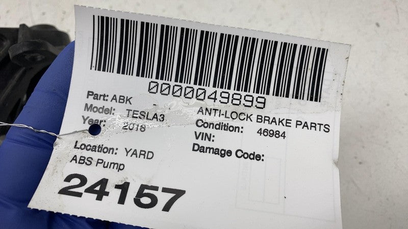 104474500B 2017-2023 Tesla Model 3 M3 Anti-Lock Brake System ABS Pump Module Unit Assembly