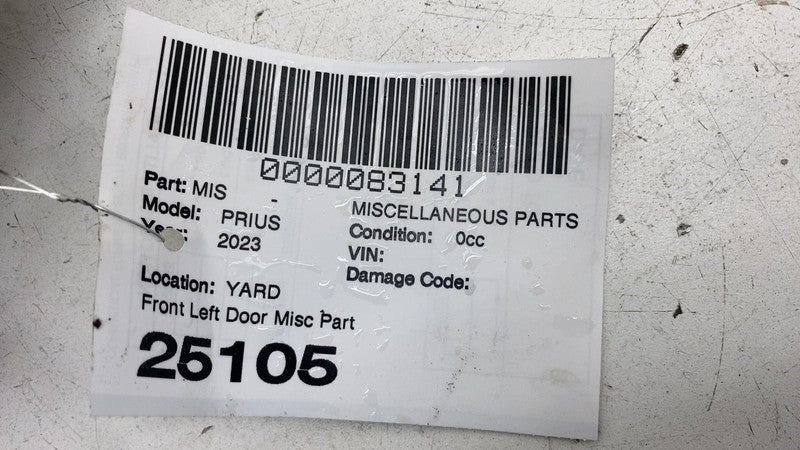 ⭕23-25 Toyota Prius Front Driver Side Exterior Door Handle Outer Left Silver 1L0