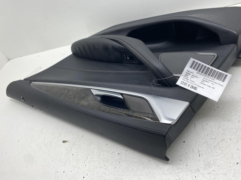 ⭕ 2017-2023 BMW 540i Rear Right Side Interior Door Panel Trim Card Bla