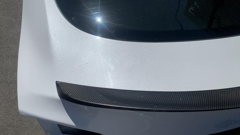 ⭕2012-2015 Tesla Model S Rear Tailgate Hatch Panel & Liftgate Glass Wh