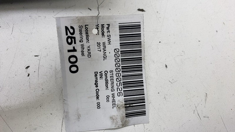 1TT66DX9AE ⭕ 2011-2018 Jeep Wrangler Steering Wheel with Phone & Cruise Control Switch Assy