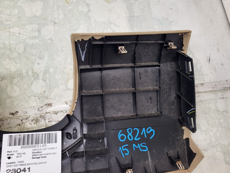 100240510F ⭕ 12-20 Model S Left Dashboard IP Lower Dash Trim Cover Retainer LH 1002405-10-F