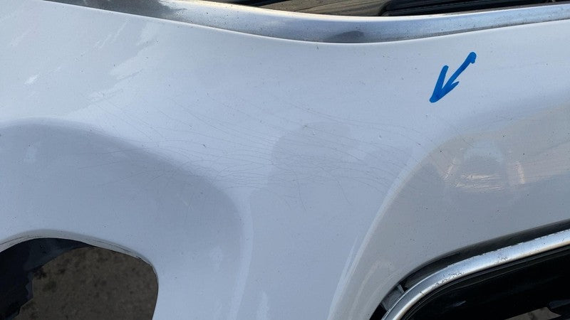 2017 Ford C-Max Front Bumper Cover Shell Panel w/ Grille & Emblem Whit