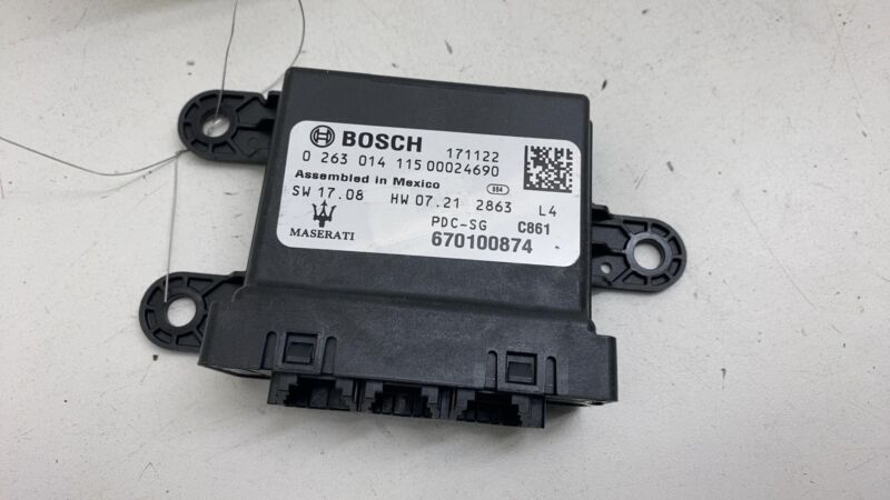 670100874 ⭕ 2017-2020 Maserati Levante Park Parking Assist Control Module Unit 670100874