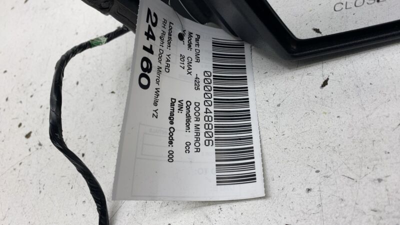 DM5117682BF54WF 2013 2014 2015 2016 2017 2018 Ford C-Max Front Passenger Side Door Mirror Right