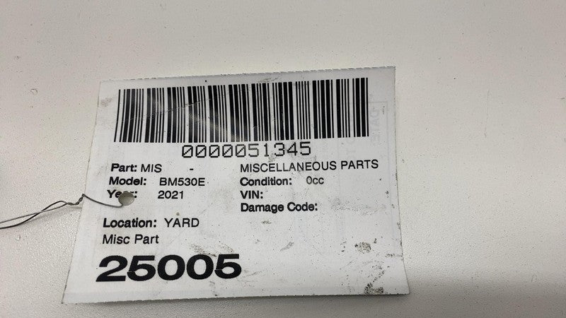 2018-2023 BMW 530e G30 Anti Theft Alarm System Horn Siren Signal 98777