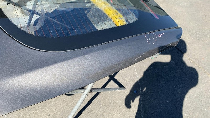 ⭕ 2012-2015 Tesla Model S Rear Trunk Liftgate Hatch Panel w/ Window Gl