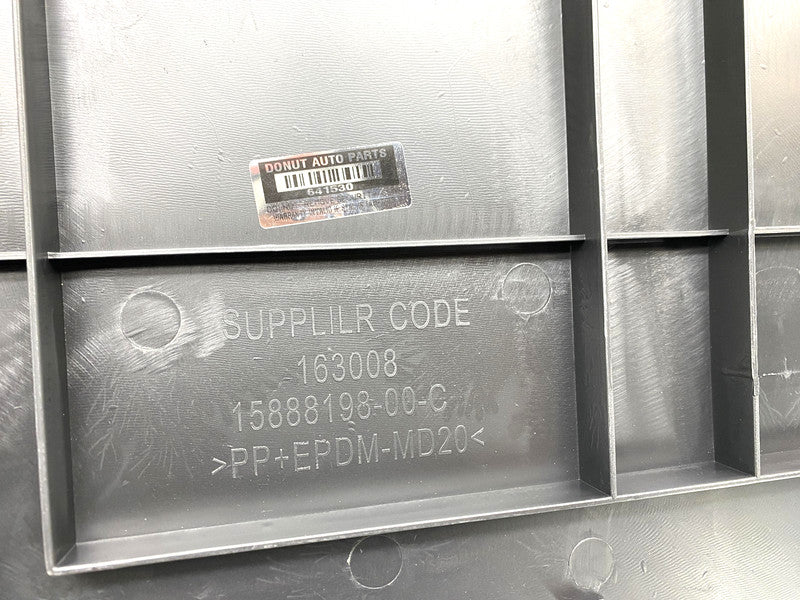 1588198-00-C ⭕ 2021-2026 Tesla Model X Front Lower Bumper Fascia Valance Shield 1588198-00-C