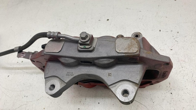 ⭕ 2017-2023 Tesla Model 3 Front Passenger Performance Brake Caliper Red Right RH