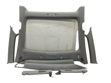 ⭕ 17-20 Tesla Model 3 Headliner w/ A-Pillar Upper Cover & Rail Trim + Sunvisor