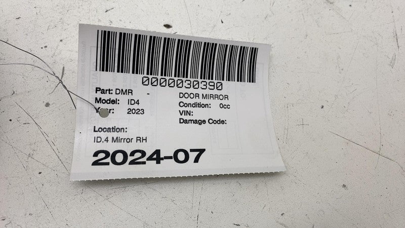 26923674 ⭕ 2021 2022 2023 Volkswagen ID.4 Driver Side Exterior Rear View Door Mirror Left