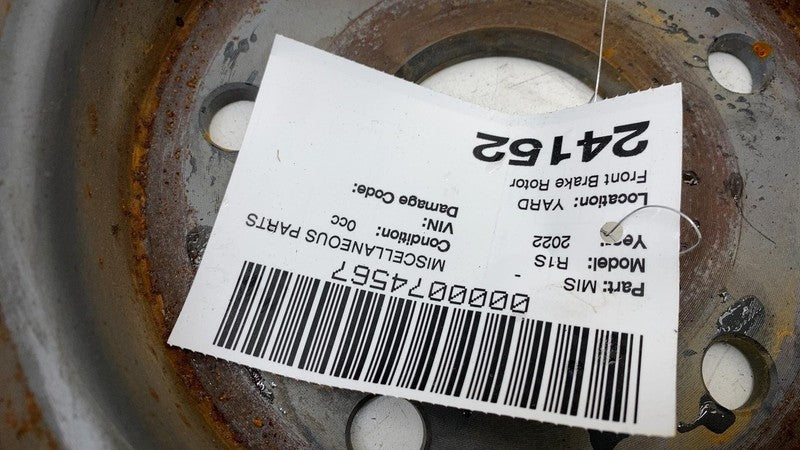 ⭕2022 2023 2024 Rivian R1T R1S Front Left or Right Brake Disc Rotor Assy LH = RH