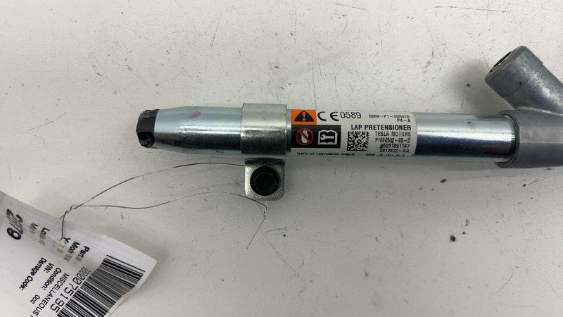 ⭕12-20 Tesla Model S Front Right Seat Belt 1st Row Lap Pretensioner 10