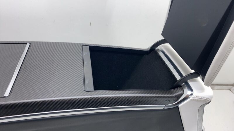 1564500-95-C ⭕ 21-24 Model X Front Center Console Storage Carrier w/ Side Panel 1564500-95-C