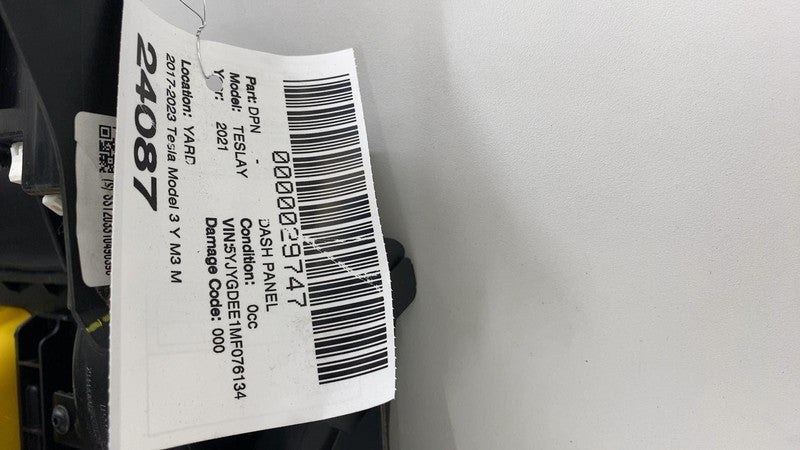 ⭕ 2017-2023 Tesla Model 3 Y Dashboard Instrument Panel Base & Premium 