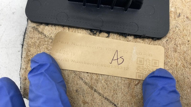 ⭕ 16-20 Model X Rear 3rd Row Trunk Load Floor Support Carpet Cover 105