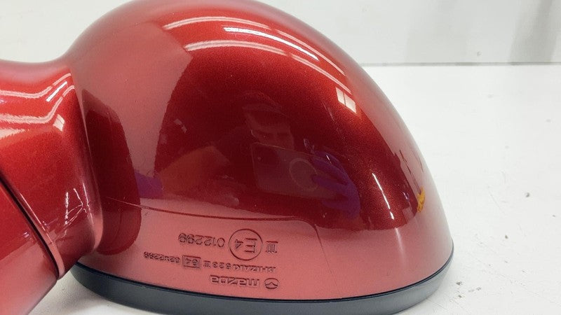 ⭕2006-2015 Mazda MX-5 Miata Front Driver Side Door Rear View Mirror Left Red 41G