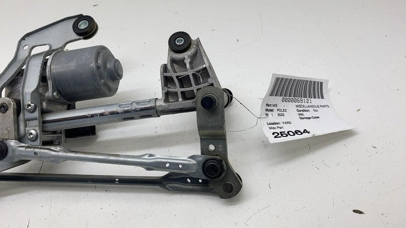 31696283 ⭕ 21-23 Polestar 2 Front Windshield Wiper Transmission Linkage w/ Motor 31696283