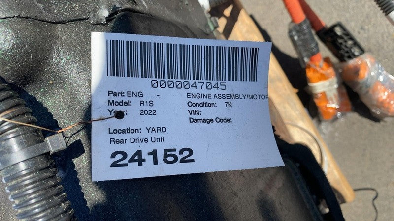 ⭕ 2022-2024 Rivian R1S R1T Quad Motor Rear Electric Motor Drive Unit A