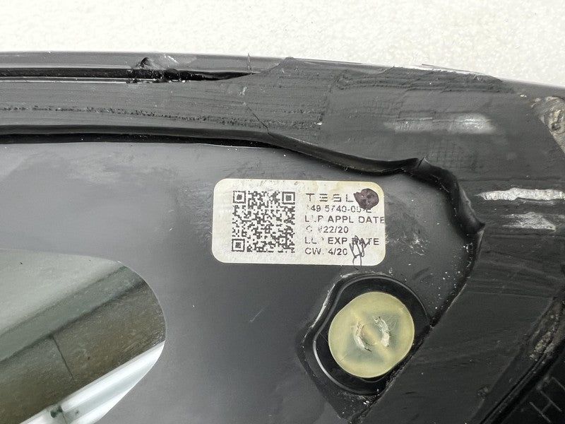 1495740 00 E 2020-2023 Tesla Model Y Rear Driver Side Quarter QTR Window Glass Left LH Assy