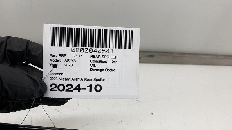 960305MP0A ⭕ 2023 2024 Nissan Ariya Rear Upper Air Spoiler Black Assembly 960305MP0A OEM