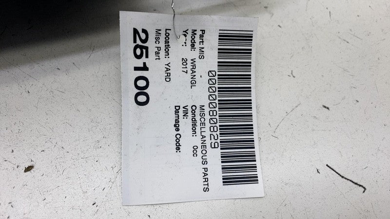 ⭕ 2011-2017 Jeep Wrangler Front Left & Right Windshield Sunvisor Black Sun Visor