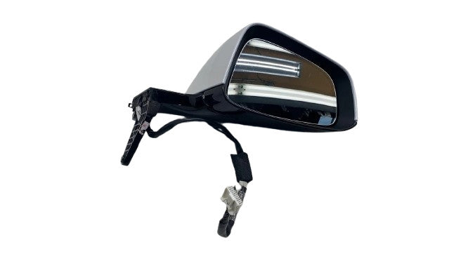 ⭕ 2021-2025 Model X Right Exterior Rear View Door Mirror White PPSW 10