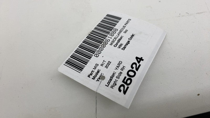 PT00001407K ⭕ 22-24 Rivian R1T Rear Deck Shelf Child Seat Anchor Trim Panel Cover PT00001407