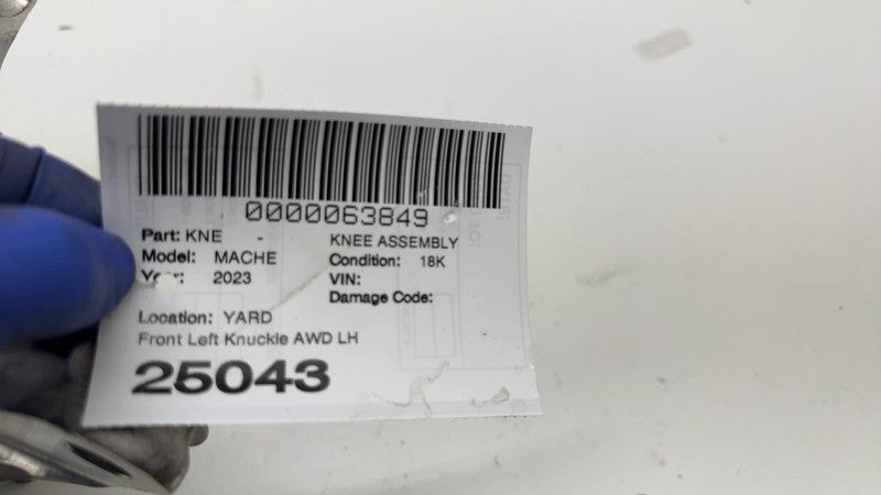 LJ9C3K171B3A ⭕21-25 Ford Mustang Mach-E Front Left Spindle Knuckle LH Assy AWD LJ9C-3K171-B3A