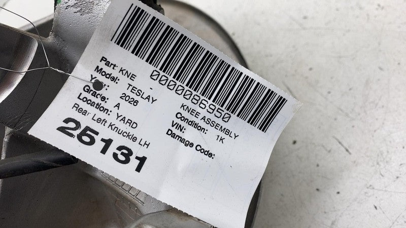 ⭕ 2025-2026 Model Y Rear Left Spindle Knuckle + Hub (142mm Driven) 218