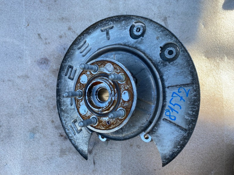 107216000A ⭕ 16-20 Model S X Rear Left Spindle Knuckle w/ Wheel Hub & Shield 1072160-00-A