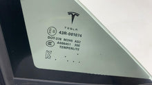 ⭕ 12-20 Tesla Model S Front Right Door Window Corner Vent Quarter Glass & Seal