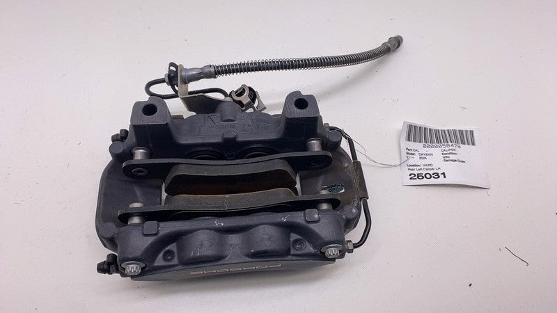 ⭕ 2024 Porsche Cayenne Rear Driver Side Caliper w/ Brake Hose Left 9Y0