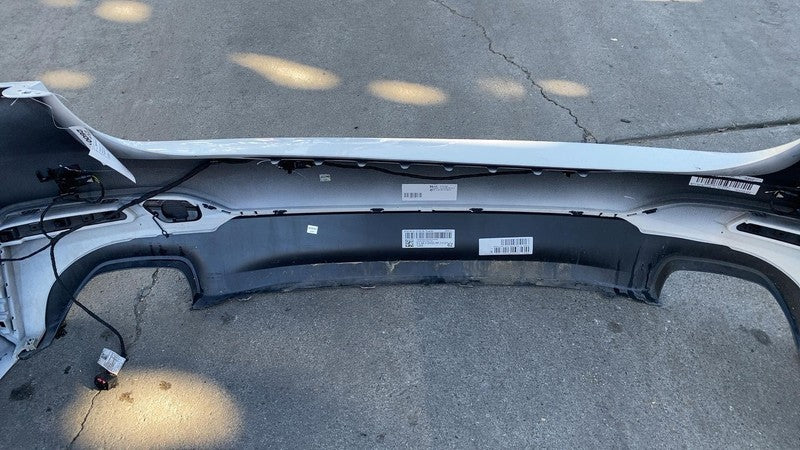 2018-2020 BMW 530e Rear Bumper Cover w/ Park Sensor & Lower Valance Wh