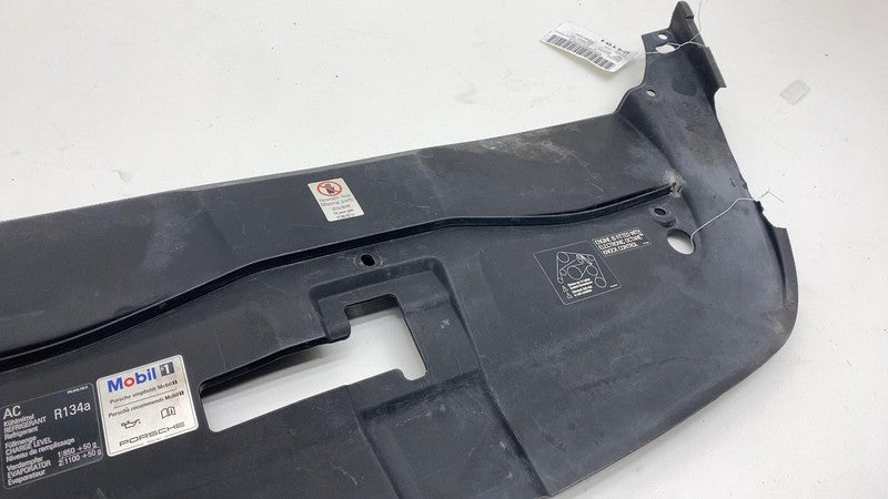 7P5 805 806 B 2011 2012 2013 2014 Porsche Cayenne Engine Bay Cover Panel Center Side Hood Lock