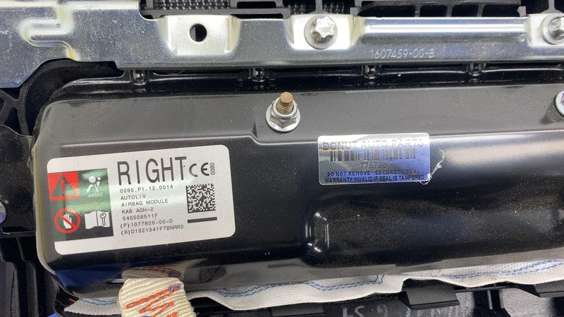 ⭕ 21-25 Tesla Model S X Front Passenger Knee Airbag w/ Trim Right 1077