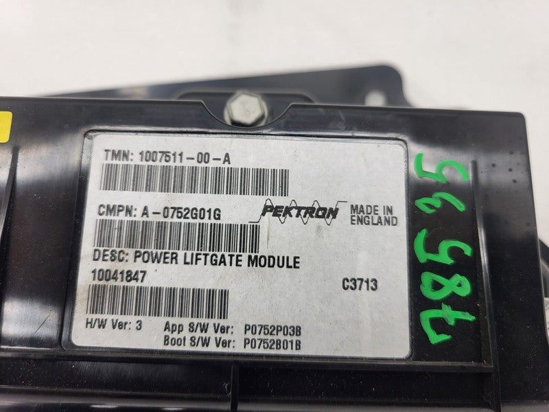 100751100A ⭕ 12-20 Tesla Model S Park Brake Controller + Power Liftgate Module 1007511-00-A