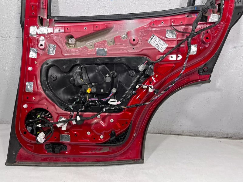 1028791-00-K ⭕ 2016-2024 Tesla Model X Rear Passenger Side Falcon Door Panel Right Red - PPMR