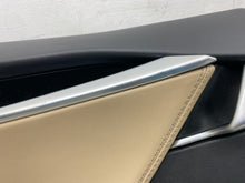 ⭕ 12-20 Tesla Model S Rear Driver Side Interior Door Panel Trim Card Cover Left