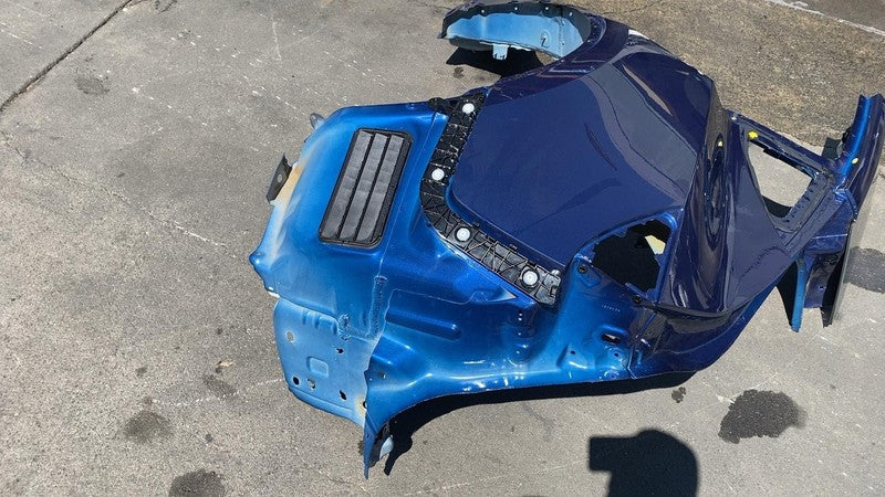 ⭕ 2020-2023 Tesla Model Y Rear Left Quarter Panel Structural Cutout LH Blue PPSB