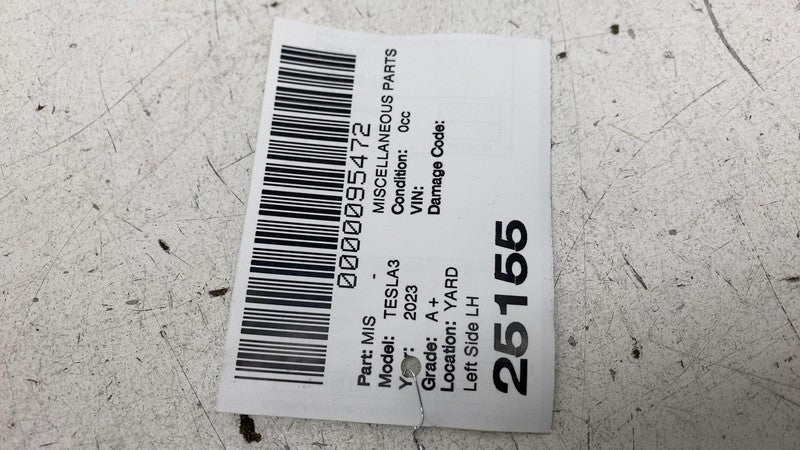 ⭕ 17-23 Tesla Model 3 M3 Front Driver Side Windshield Sun Visor Sunvis