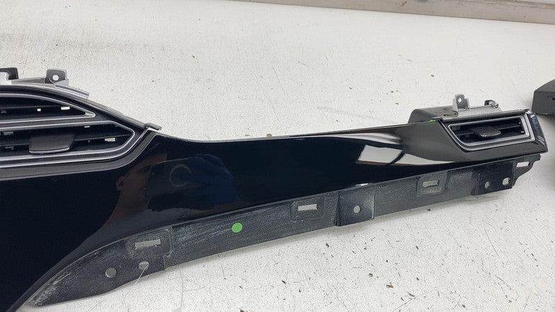 600762800C 12-15 Model S SET of Dash A/C Air Vent Outlet Dashboard Trim Panel  6007629-00-C