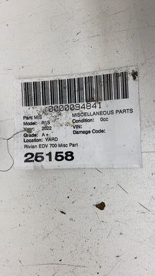 ⭕ 2022 Rivian EDV700 Amazon Van Rear Cargo Fixed Mag Shelf-F Assy C100056365-E