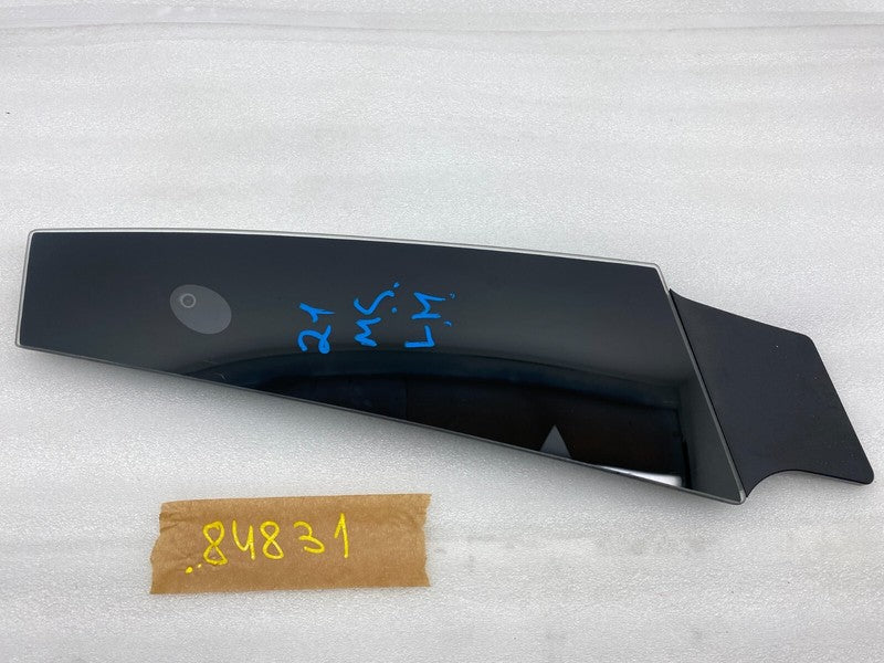 109230600G ⭕ 2016-2020 Tesla Model S Driver Side B-Pillar Applique Glass Left 1092306-00-G