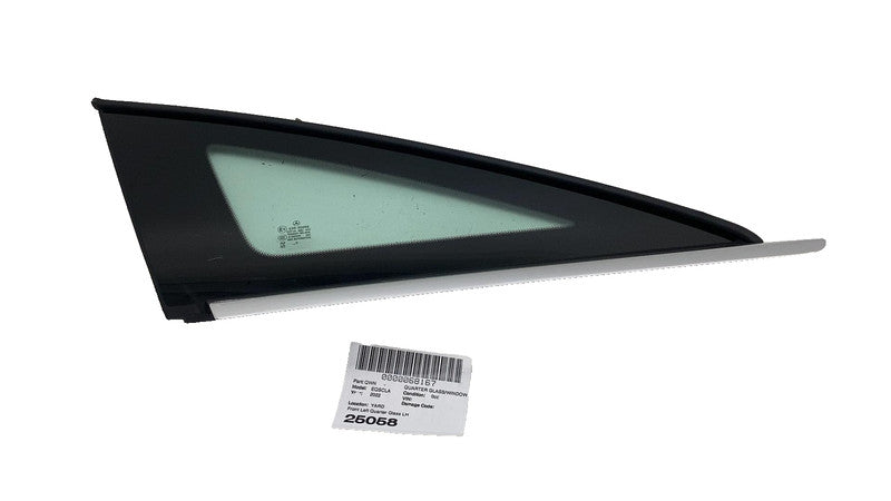 18519629 ⭕ 2022 EQS 450+ V297 Rear Driver Side Quarter Fixed Door Window Glass Left LH